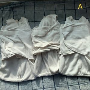 🌸🌸 Set of 3 Newborn Halo sleep sack swaddles